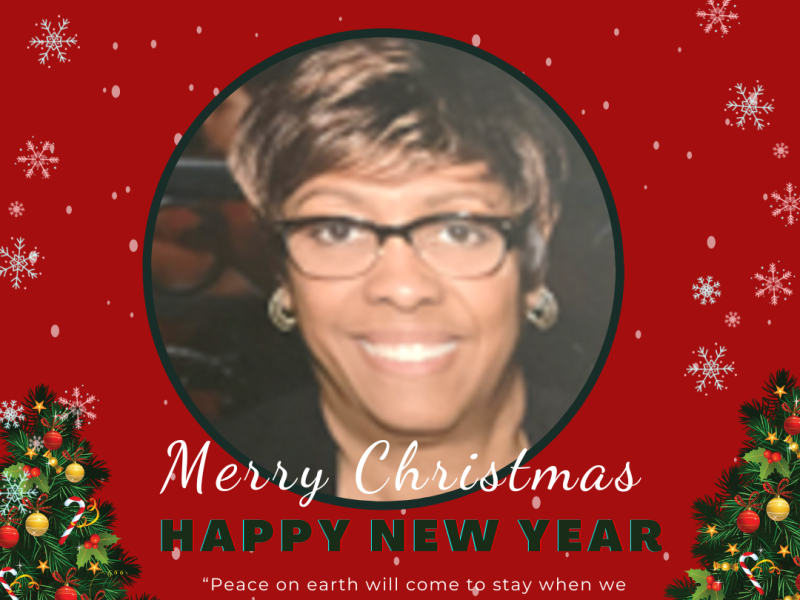 Merry Christmas from Minister A. Francine Green
