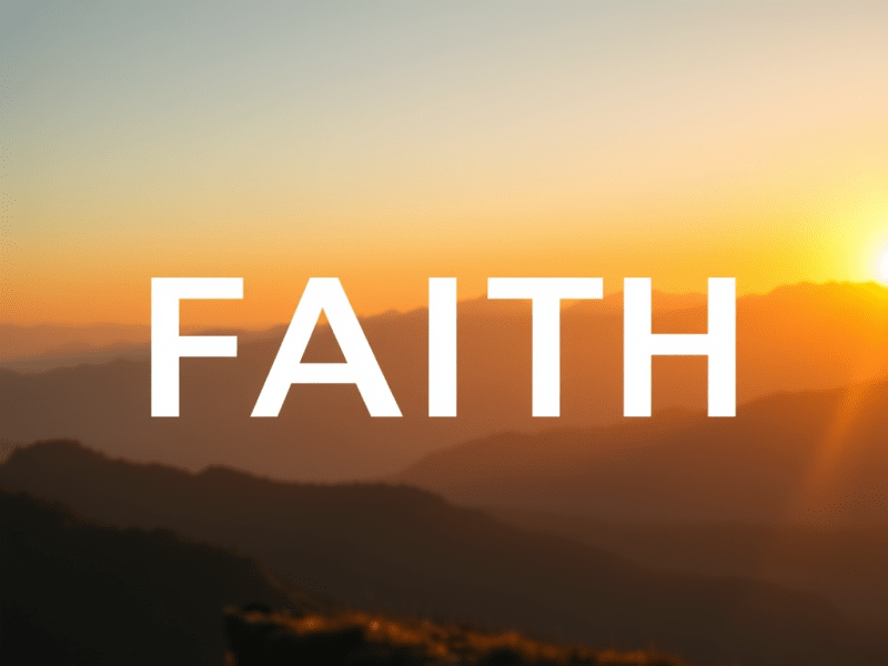 The Power of Faith: Finding Confidence in&nbsp;Uncertainty