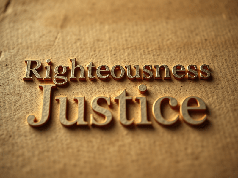 God’s Vision for Justice and a Just&nbsp;Society